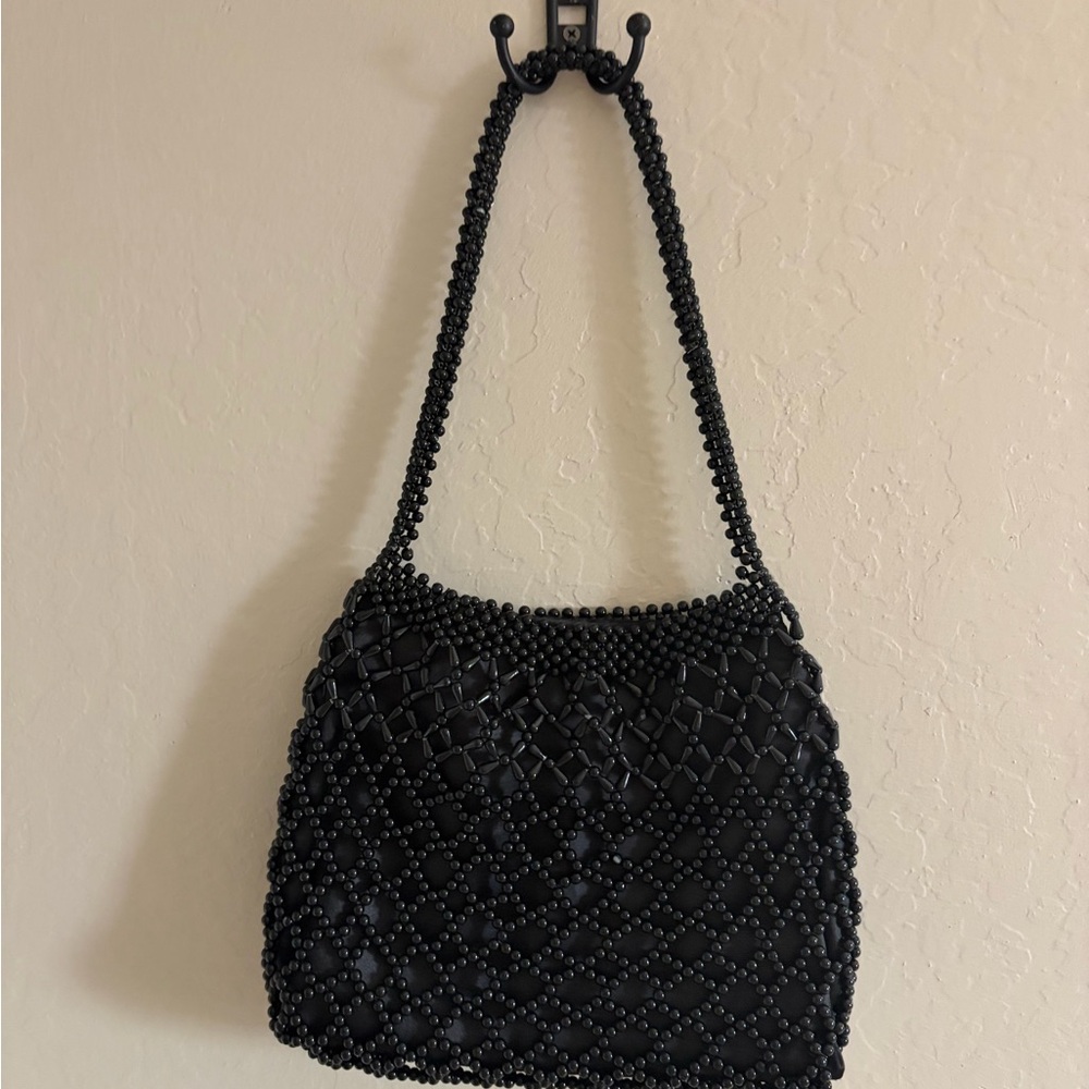 Vintage beaded shoulder bag